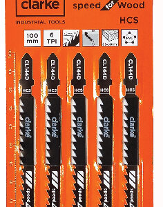 Clarke Jig Saw Blades HCS - SPEED FOR WOOD CL144D