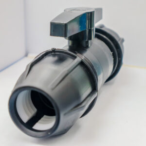 25MM POLY BALL VALVE GREEN GLOW