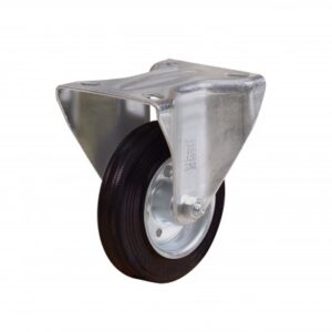 UKEN CASTER WHEEL RUBBER 3" FIXED