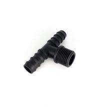 TEE WITH MALE THREAD 13 MM